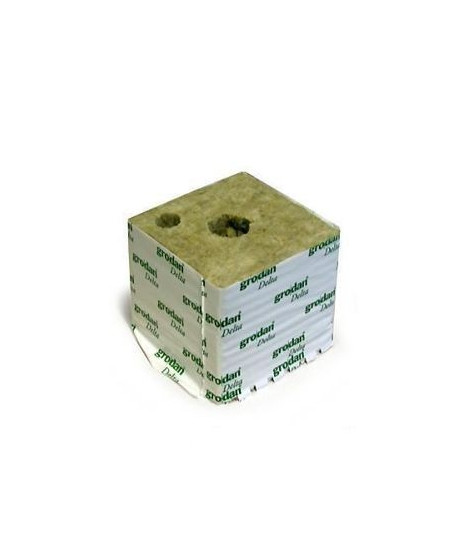 GRODAN KOSTKA 10*10*6,5CM 1SZT OTWÓR FI27MM