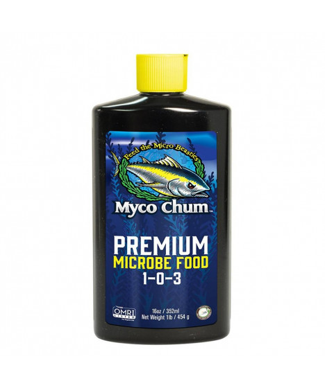 PLANT SUCCESS MIKORYZA MYCO CHUM PREMIUM 946ML - 1 - Myco Chum to wysokiej klasy mikrobiologiczna odżywka, która jest bogata w w