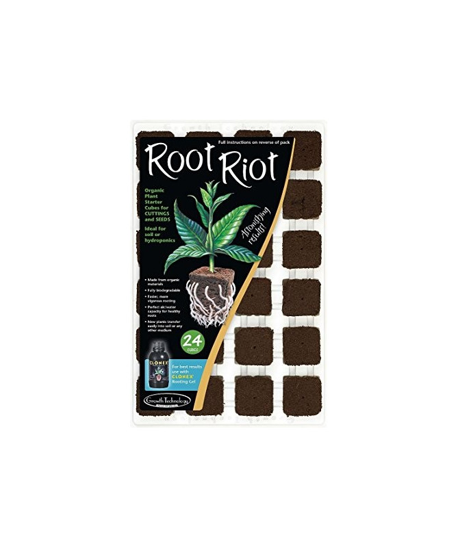 GROWTH TECHNOLOGY ROOT RIOT 24 SEEDLING TRAY