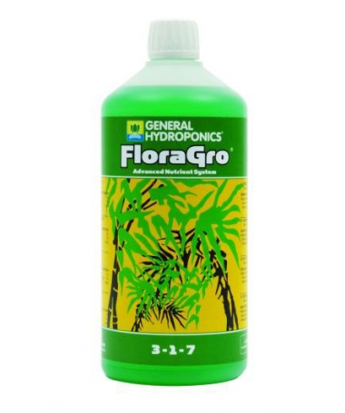 Terra Aquatica / GHE Tri Part Grow 1L (Flora Gro) - 2 - Stymuluje eksplozywne rozwinięcie struktur i liści roślin, zapewniając m