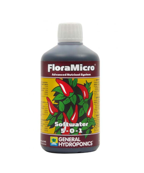 GHE Flora Mikro woda miękka 500ml 