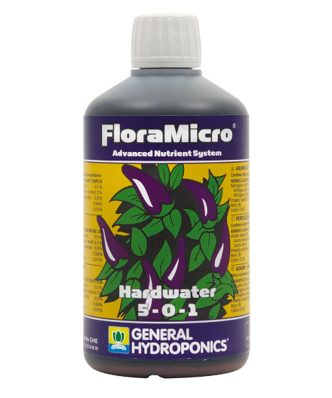 GHE Flora Mikro woda twarda 500ml