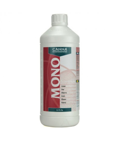 CANNA PIERWIASTEK ŻELAZO (FE) 0,1% 1L - 1 - Żelazo w formie płynnego chelatu to nieoceniony składnik, który spełnia kluczowe rol