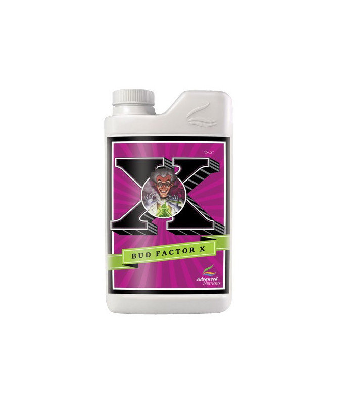 Advanced Nutrients Bud Factor X 500ml improves the taste and aroma of flowers and fruit