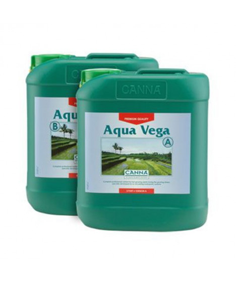CANNA AQUA VEGA A/B 2*10L - 1 - Aqua Vega to innowacyjna, dwukomponentowa formuła pożywki, stworzona dla najbardziej wymagającyc