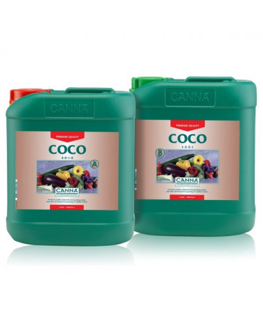 CANNA COCO A/B 2*1L - 2 - Canna Coco to wyjątkowo skuteczna, dwuskładnikowa odżywka dla roślin, stworzona z myślą o profesjonali