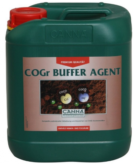 CANNA COGR BUFFER AGENT 5L - 1 - COGr Buffer Agent preparat do nasączania i buforowania podłoża kokosowego. Preparat odżywczy C