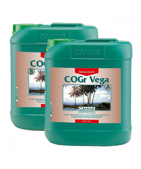 CANNA COCO COGR VEGA A/B 2*5L - 1 - COGr Vega to preparat odżywczy, który jest przeznaczony specjalnie dla substancji odżywczych