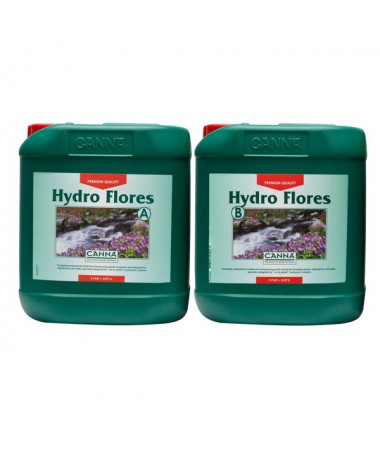 CANNA HYDRO FLORES A/B 2*1L - 2 - CANNA Hydro Flores to zaawansowany, profesjonalny suplement odżywczy, dedykowany dla roślin o 