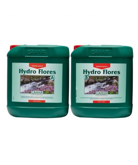 CANNA HYDRO FLORES A/B 2*5L - 1 - HYDRO Flores wyjątkowo łatwy w użyciu, rozpuszcza się natychmiast, co czyni go szczególnie od