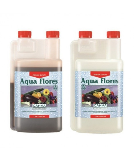 CANNA AQUA FLORES A/B 2*1L - 1 - Aqua Flores to ekscytująca, dwuskładnikowa formuła, stanowiąca pełnowartościowe, profesjonalne 