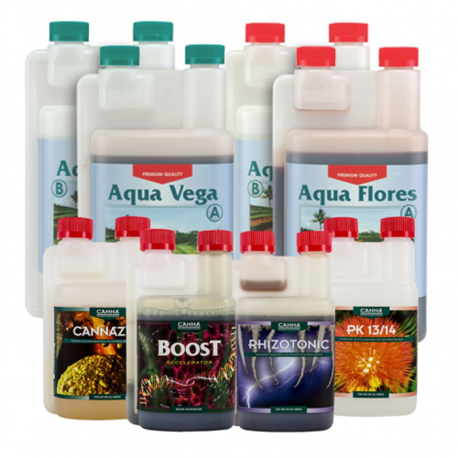 Canna Aqua Starter Kit for Growth and Flowering