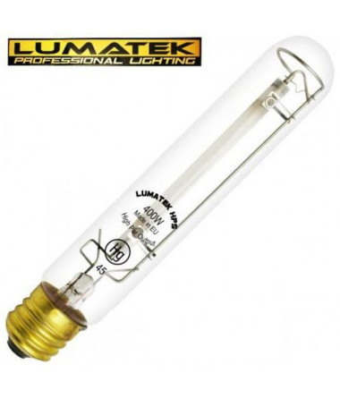 Lampa HPS DUAL 250W Lumatek - 2 - Kształt żarówki: TC46 gwint E40 barwa: (K) 2,050 wydajność świetlna: 90 000 lumenów (600W)