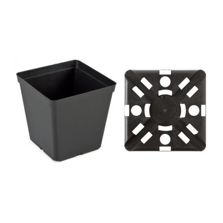 3.15L (15*15*H20) square plastic pot