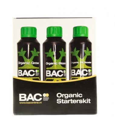 BAC Organic Starterskit - Podstawowy zestaw organicznych odżywek