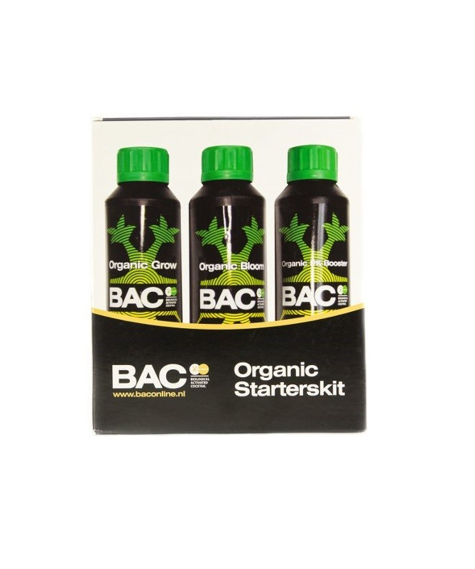 BAC Organic Starterskit - Basic set of organic nutrients