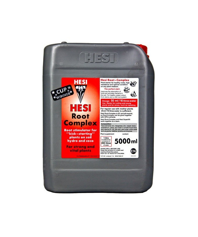 Hesi Root Complex 5l - Elixier für Jungpflanzen und Bewurzelungsmittel