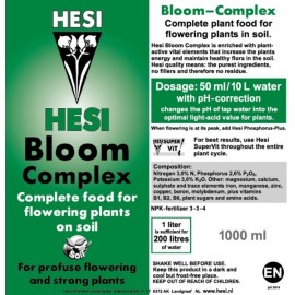 Hesi Bloom Complex 1l - Nawóz na fazę kwitnienia + witaminy i minerały
