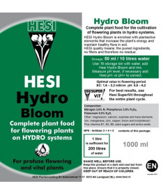 Hesi Hydro Bloom 1l - Dünger für die Blütephase der Hydroponik