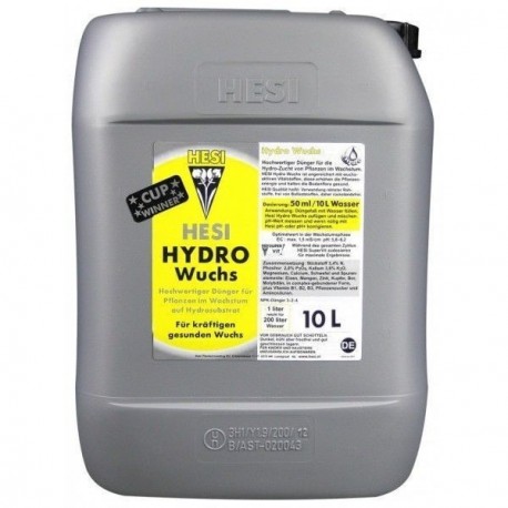 Hesi Hydro Growth 10l - Dünger für die Wachstumsphase der Hydroponik