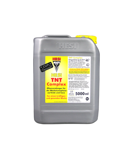 Hesi TNT Complex 5l, Zapewnia zdrowy i witalny wzrost