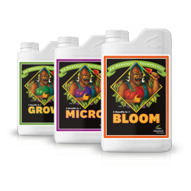 Grow Micro Bloom 3 x 4l Advanced Nutrients kit