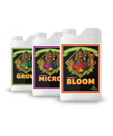 Grow Micro Bloom 3 x 4l Advanced Nutrients kit