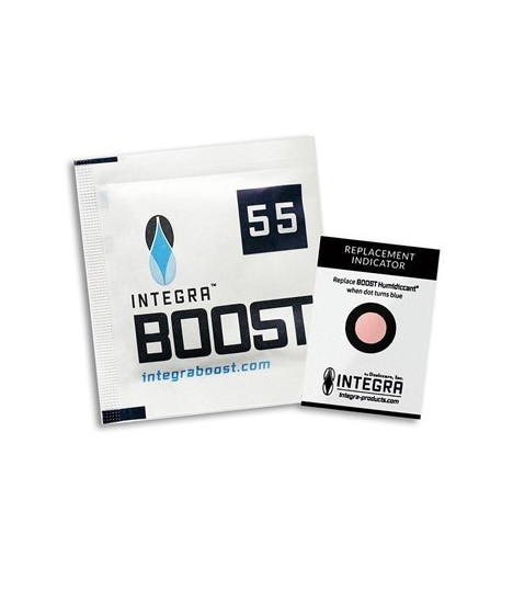 REGULATOR WILGOCI INTEGRA BOOST 8G 55% (do słoika) - 1 - Włozyć saszetkę Integra Boost do pojemnika z suszem roślinnym. Umieścić