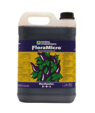 Terra Aquatica / GHE Tri Part Micro Hard Water 10L (woda twarda) - 2 - Nawóz z serii FloraSeries (F.Gro, F.Bloom, F.Micro)- uzup