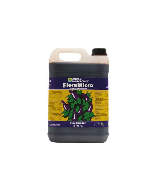 GHE Flora Mikro woda twarda 5l GHE Flora Mikro woda twarda 5l