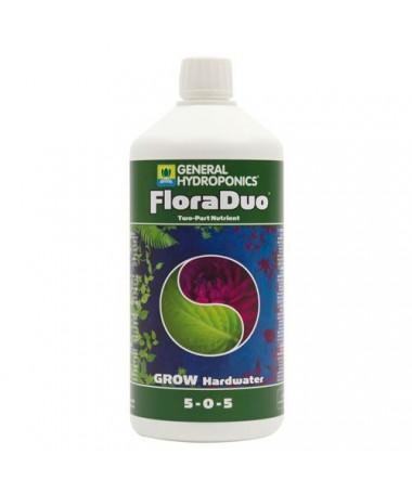 GHE Flora DUO Wachsen hartes Wasser 1l