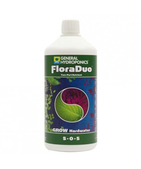 GHE Flora DUO Grow woda twarda 1l