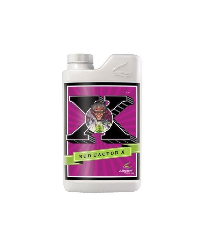 Advanced Nutrients Bud Factor X 10L zlepšuje chuť a vůni květů a ovoce.