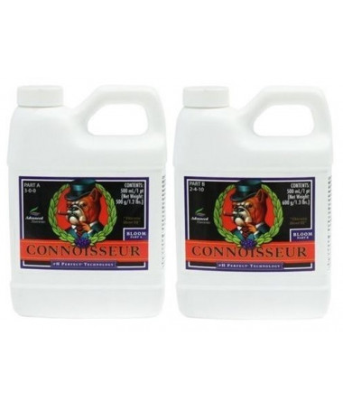 Advanced Nutrients Connoisseur BLOOM A i B 2 x 500ml - 2 - Nawóz Connoisseur to wysokiej jakości, dwuskładnikowy produkt niezbęd