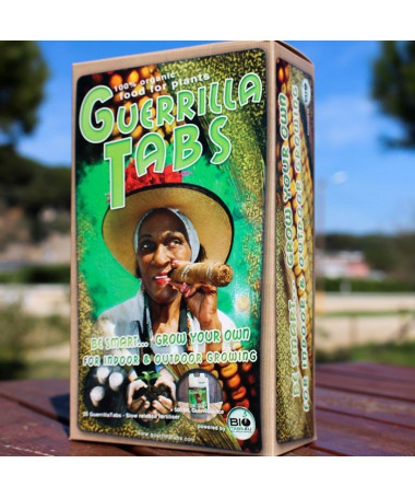 BIOTABS GUERRILLA BOX - 1 - GUERRILLA BOX jest to zestaw odżywek(outdoor&amp;indoor),który składa się z nawozów organicznych w t