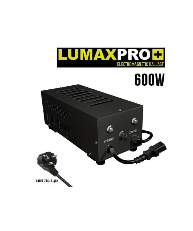 ZASILACZ DO LAMP HPS i MH, 600W, PÓŁ-ELEKTRONICZNY, LUMAXPRO - GARDEN HIGHPRO, MIĘKKI START