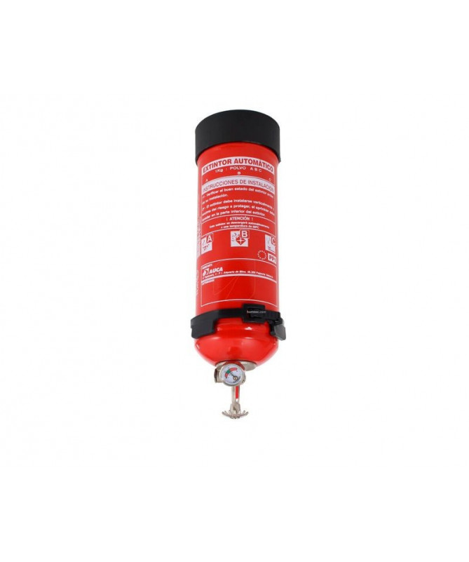 AUTOMATIC FIRE EXTINGUISHER WITH 1KG MONOMETER + STAND