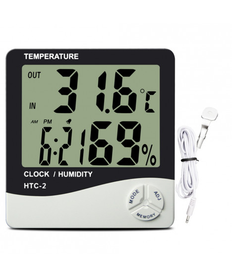 Weather station with sensor on cable HTC-2