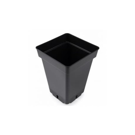 Square plastic pot - 6.2L