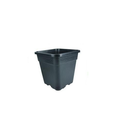 DONICZKA KWADRATOWA 5L (19*19*H19,5) - 1 - Donica plastikowa kwadratowa 9l (230mm x 230mm x h240mm)