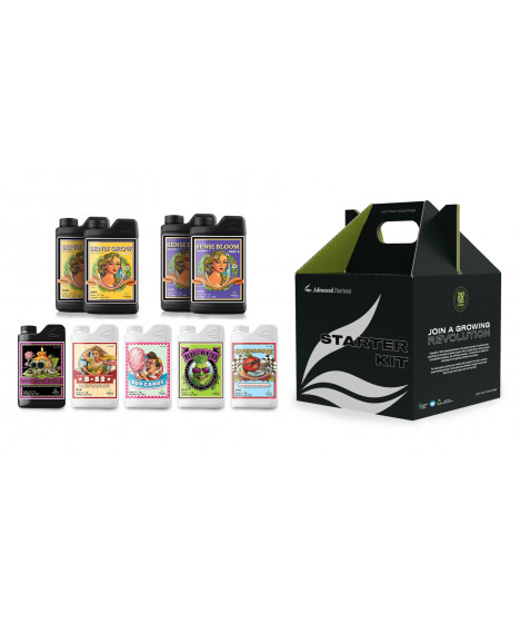 Startovací sada Advanced Nutrients - 1 - Sada obsahuje: pH Perfect® Sensi Grow část A a B, pH Perfect® Sensi Bloom část A a B.