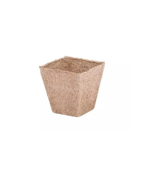 PEAT POT SQUARE 8*8CM - 1