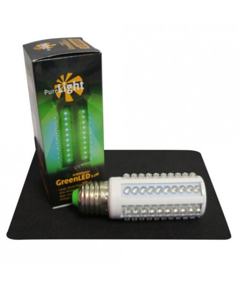 Pure LED - żarówka 3.5W, zielone światło - 1 - Nowa żarówka LED'owa od Pure Factory. Oświetli Twój grow-box w nocy tak, aby nie 