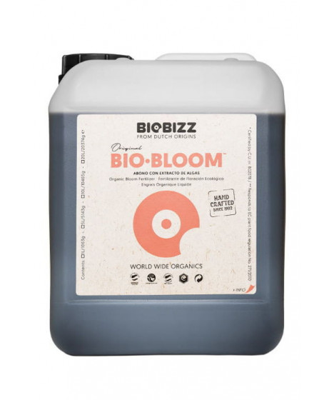 BioBizz Bio Bloom 10L - 1 - Zawiera niewielkie ilości azotu oraz dużo fosforu i potasu aby zapewnić obfite kwiaty...