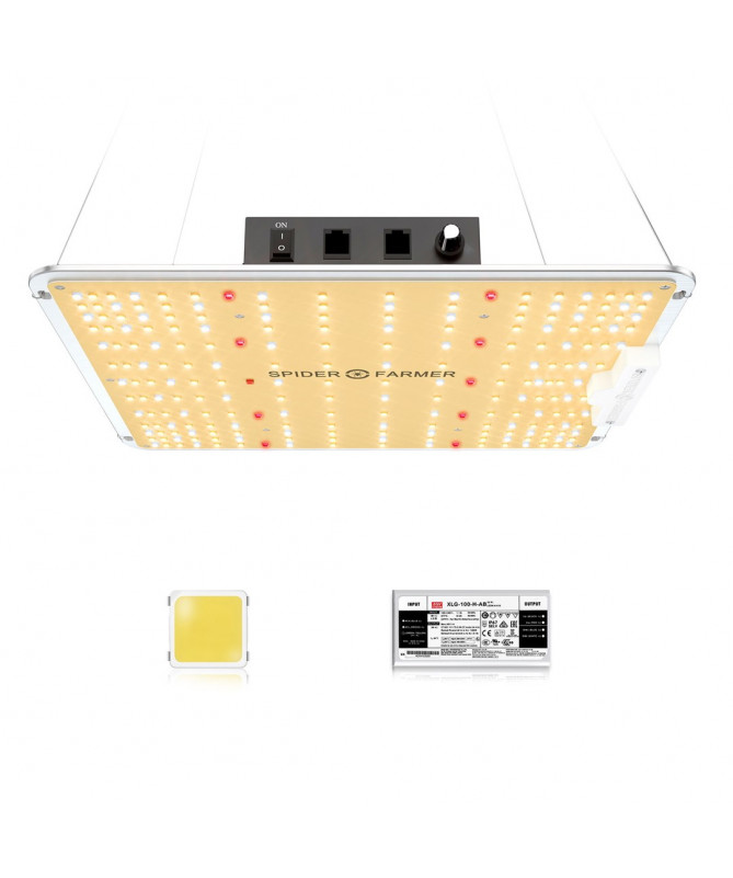 SPIDERFARMER LED-Lampe SF-1000 100w Zelt 60x60 / 70x70
