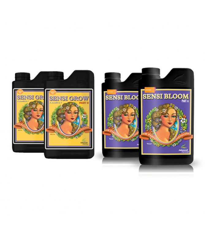 Advanced Nutrients Sensi Bloom A and B 2x1l + Sensi Grow A and B 2x1l