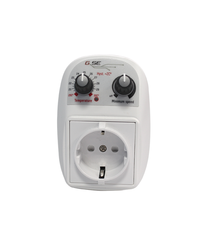 G-SE CONTROLLER & REG. TEMP. AND FAN SPEED