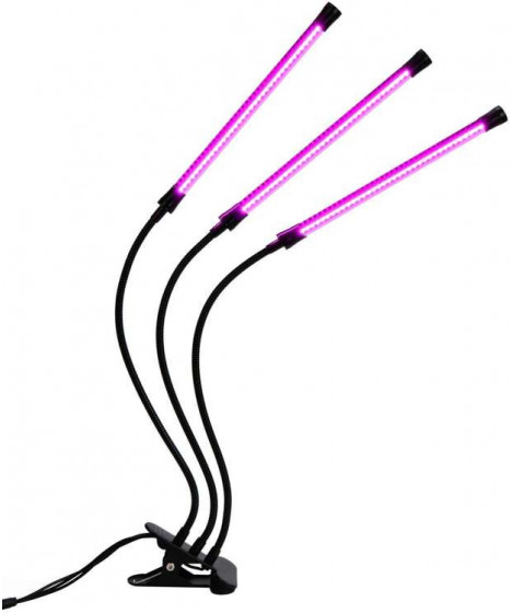 HERBGARDEN Clip on grow LED Triple - 30W clip-on light + remote control - 1 -.
