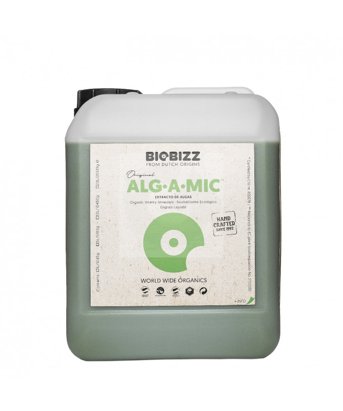 BioBizz Alg-A-Mic 5l - ein Satz von Mikronährstoffen, Vitaminen, Aminosäuren und Pflanzenhormonen