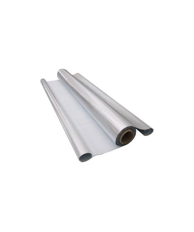 100% silver and white film 1.25m x 10m - 10mb